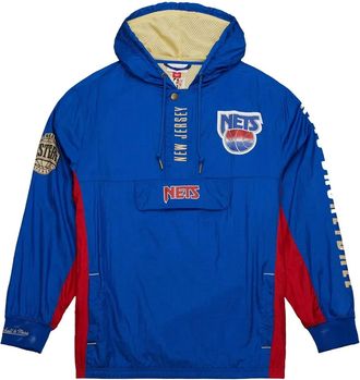 Mitchell & Ness Felpa New Jersey Nets Team OG 2.0 con cappuccio - Blu