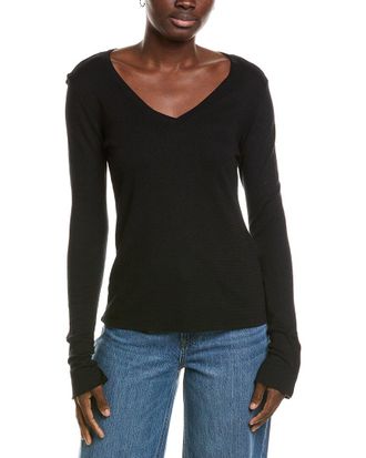 Michael Stars Dinah V-Neck Top