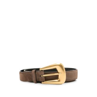 Saint Laurent Logo-detail Belt