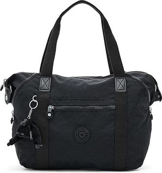 Kipling Art Satchel Satchel Handbags Black Noir, Synthetic