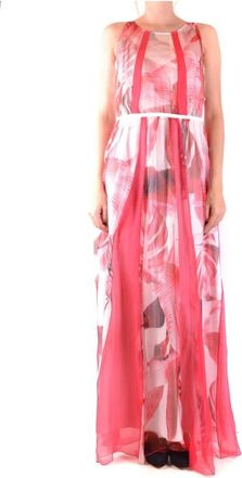 D.exterior Jurk - Dames - Maxi kleedjes - Roze - M - Kleedjes