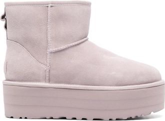 UGG Classic Mini Platform - Dames - Winterlaarzen - Paars - 40 EU - Schoenen