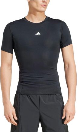 adidas Techfit Compression Training T-Shirt Asia Sizing Black JE6698