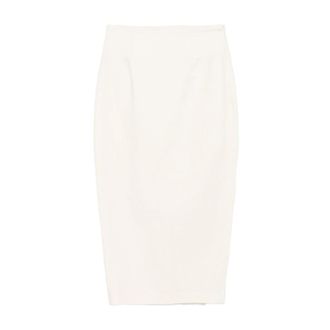 Gentryportofino Midi Skirts, female, Beige, Size: S Longuette Skirt