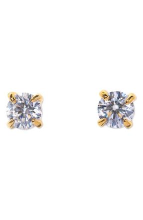 Girls Crew Dainty Brilliance Stud Earrings in Gold at Nordstrom