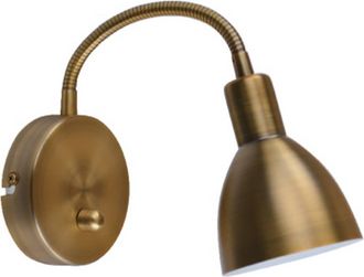 Lindby L&aacute;mpara De Pared amrei En Bronce Metal - Lindby