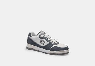 Coach Mens Soho Sneaker in Grey, Size 7