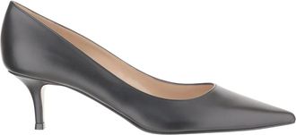 Gianvito Rossi Pointed-toe Pump - female - Gianvito Rossi - Pumps - Black - 5 1/2 UK - Shoes