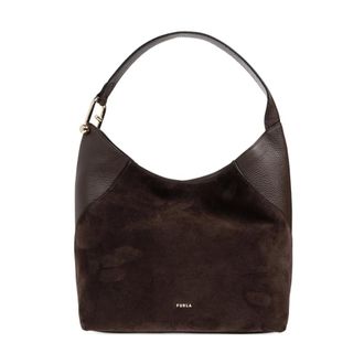 Furla Shoulder Bags, female, Brown, Size: ONE SIZE Top Handle Shoulder Bag