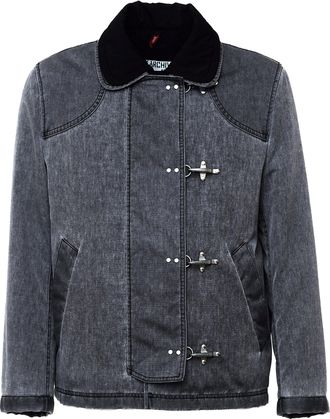 Fay Dual Washed Cordura Nylon Four-Hook Jacket
