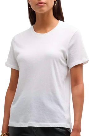 Enza Costa Womens Cashmere Loose Top In White