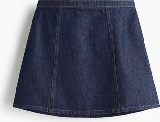 H&M Minijupe in A-Linie - Blue