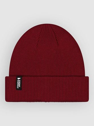 Mons Royale Chunky Logger Beanie rot