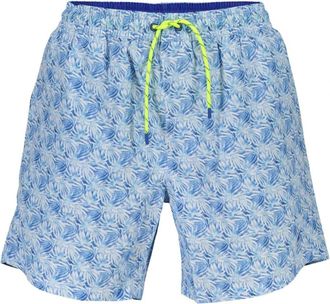 North Sails Blauwe Heren Zwemshorts Fantasy Boxer - Heren - Strandmode - Blauw - S - Katoen - Badmode