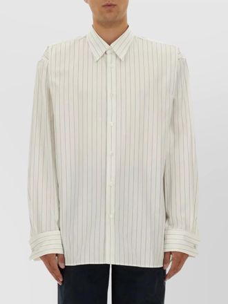 Dries Van Noten striped cotton shirt