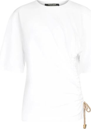 Roberto Cavalli T-shirt in jersey - Bianco