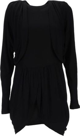 Isabel Marant Niamae Jurk - Dames - Korte kleedjes - Zwart - S - Katoen - Kleedjes