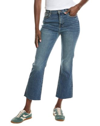 7 For All Mankind Felicity High-Waist Slim Kick Jean