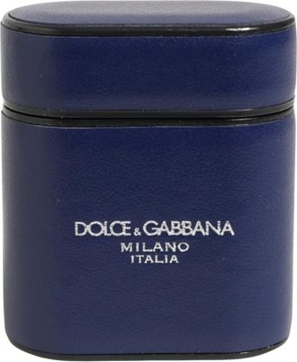 Dolce & Gabbana Phone Accessories, unisex, Blue, Size: ONE SIZE Airpods Case