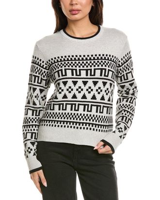Brodie Fairisle Cashmere-Blend Sweater