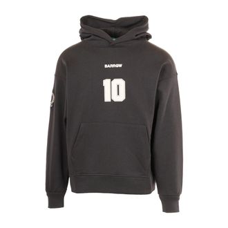 Barrow Hoodies, male, Gray, Size: S Grey Sweater with Naples Bear Print