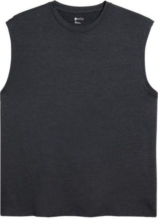 Zella Dynamic Tank in Grey Dark Charcoal Heather at Nordstrom, Size Xx-Large