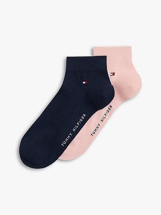 Tommy Hilfiger 2-Pack Flag Embroidery Ankle Socks