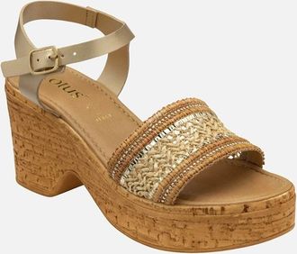 Lotus Womens Chelsia Womens Heeled Sandals - Brown - Size: 3