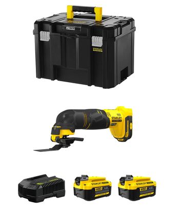 Stanley Multi-herramienta Fatmax Sfmce500m2t (2 X 4,0 Ah + Cargador + Tstak Vi)