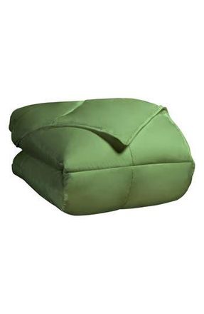 Superior Classic All-Season Reversible Down Alternative Comforter in Terrace Green at Nordstrom Rack, Size Full/queen