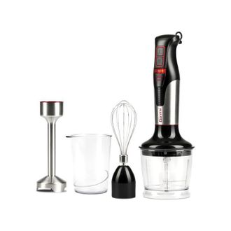 Girmi Girmi Mx3900 Licuadora Batidora De Inmersi&oacute;n 800 W Negro, Acero Inoxidable, Transparente