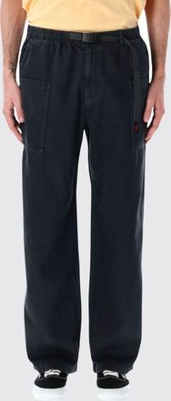 Gramicci Pantaloni cargo wide leg in misto canapa e cotone con coulisse