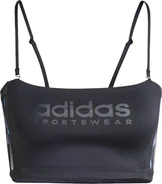 adidas (WMNS) adidas Tiro Summer Tube Top With Detachable Straps Asia Sizing Black IQ4821