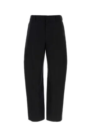 Givenchy Black Flat Front Pants