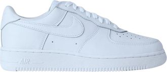 Nike Air Force 1 01 Sneakers - Heren - Skateschoenen - Wit - 39 EU - Leer - Fitness