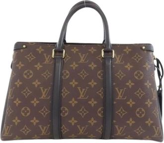 Louis Vuitton Pre-owned Handbags, female, Brown, Size: ONE SIZE Pre-owned Canvas Handbag