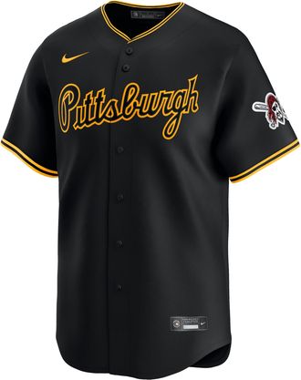 Nike Pittsburgh Pirates Nike Mens Dri-FIT ADV MLB Limited Jersey in Black | LM25PTA2PTB-1U2