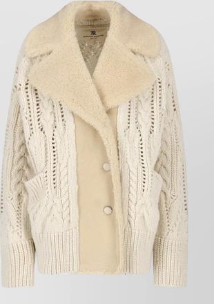 Ermanno Scervino wool v-neck long-sleeve cardigan