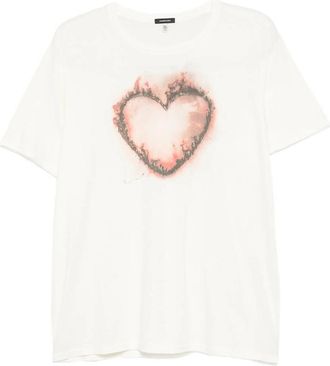 R13 Heart-print T-shirt