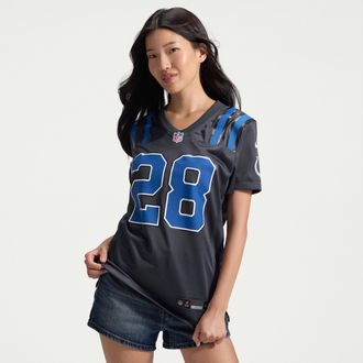 Nike Jonathan Taylor Indianapolis Colts Rivalries Collection Nike Womens NFL Game Jersey in Grey | 67NW0JFN98F-P9Q