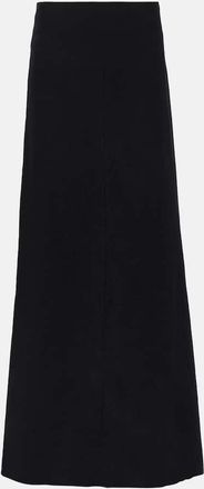 Ann Demeulemeester Virgin wool maxi skirt