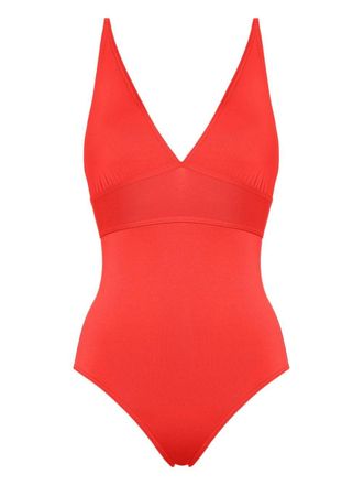 Eres Costume intero Larcin con scollo a V - Rosso