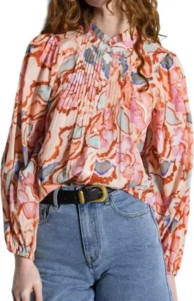 Suncoo The Leya Top In Pink