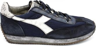 Diadora Heritage Gender Neutral Canvas Sneaker - Heren - Sneakers - Blauw - 36 1/2 EU - Denim - Schoenen