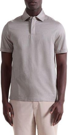 Bugatchi Mercerized Cotton Polo in Cobblestone at Nordstrom Rack, Size Xx-Large