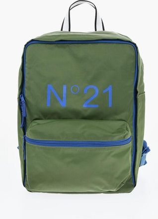 N&deg;21 Nylon Backpack with Printed Logo size Unica