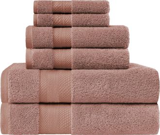 Superior Turkish Cotton Assorted 6-Piece Towel Set