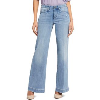 NYDJ Teresa Wide Leg Jeans in Lakefront at Nordstrom Rack, Size 12