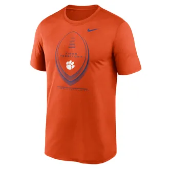 Nike Clemson Primetime Football Icon Legend Nike Mens Dri-FIT College T-Shirt in Orange | NKGK89MCLN-3BJ