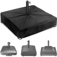 OEM Funda Protectora Para Soporte De Sombrilla, Robusta, 420d, Impermeable Y Resistente A Los Rayos Uv, Cuadrada (107 X 107 X 12,7 Cm) - Crezuo